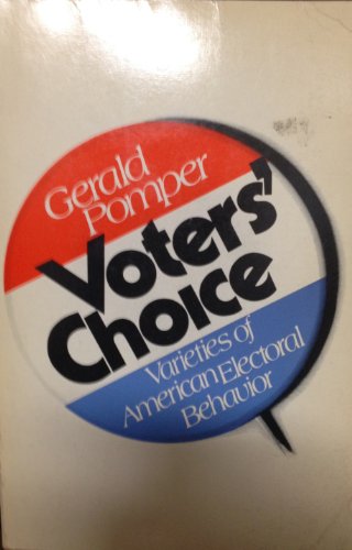 Book Voters' Choice: Varieties of American Electoral Behavior free