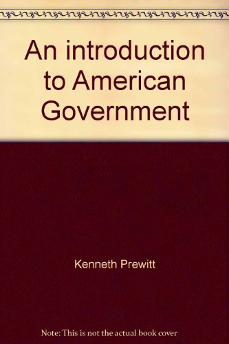 Book An Introduction To American Government free