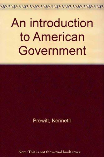 Book An Introduction To American Government free