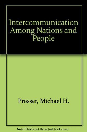 Book Intercommunication among nations and peoples free