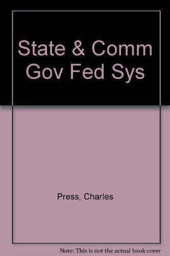 Book State and Community Governments in a Dynamic Federal System free