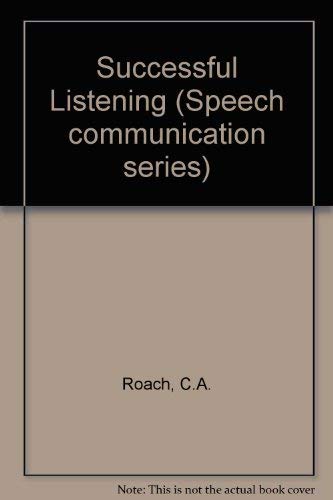 Book Successful Listening (speech Communication Series) free