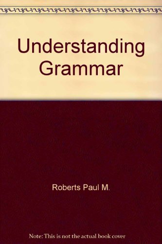 Book Understanding Grammar free