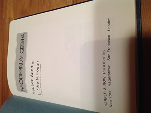 Book Modern algebra free