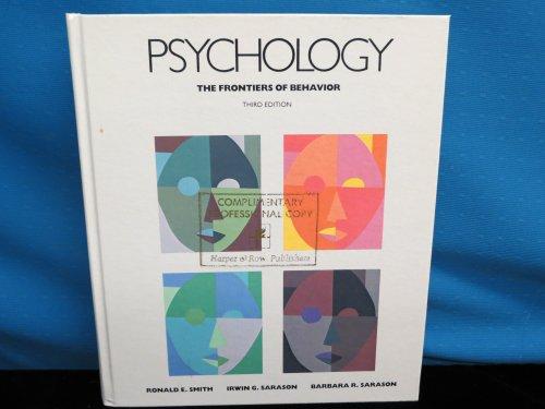 Book Psychology: The Frontiers of Behavior free