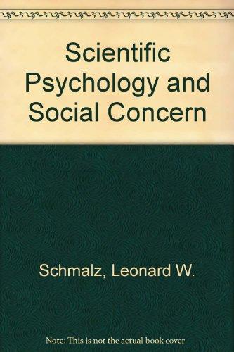 Book Scientific psychology and social concern free
