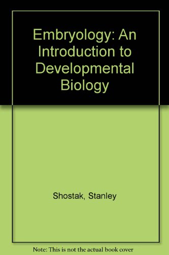 Book Embryology: An Introduction to Developmental Biology free