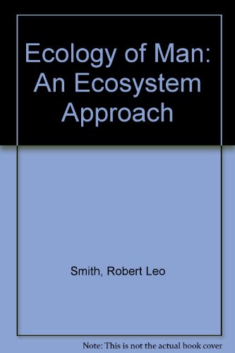 Book The ecology of man: An ecosystem approach free
