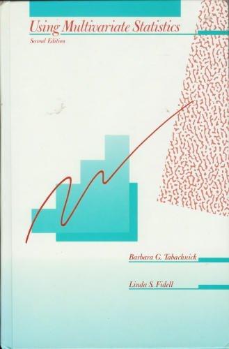 Book Using Multivariate Statistics free