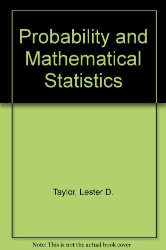 Book Probability and mathematical statistics free