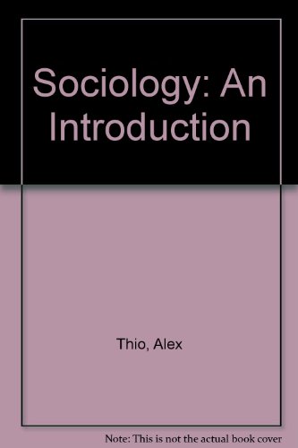 Book Sociology: An Introduction free