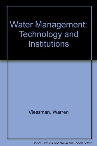 Book Water Management: Technology And Institutions free Book Water Management: Technology And Institutions free