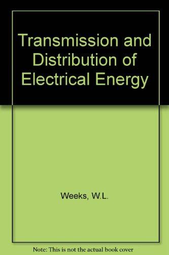 Book Transmission and Distribution of Electrical Energy free