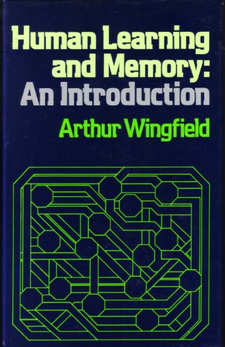 Book Human Learning and Memory: An Introduction free