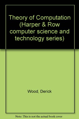 Book Theory of Computation free
