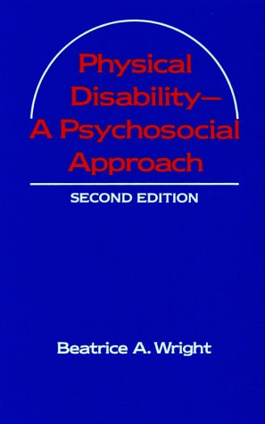 Book Physical Disability: A Psychological Approach free