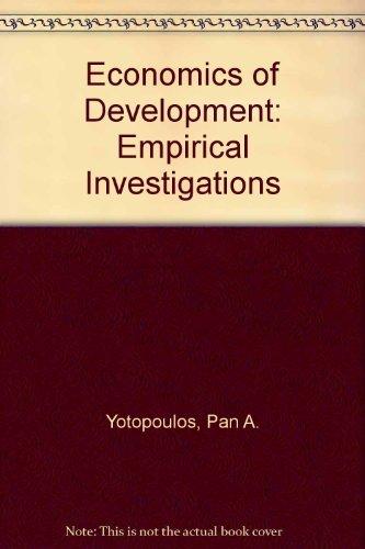 Book Economics of Development free