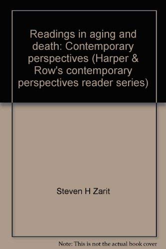 Book Readings in Aging and Death: Contemporary Perspectives (Harper & Row's Contemporary Perspectives Reader Series) free