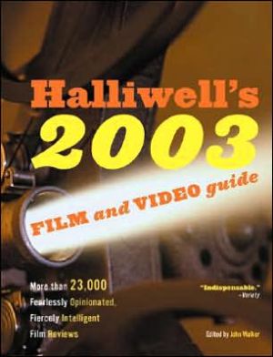 Book Halliwell's Film and Video Guide 2003 (Halliwell's Film & Video Guide) free