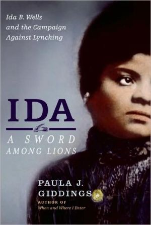 Book Ida: A Sword Among Lions: Ida B. Wells and the Campaign Against Lynching free
