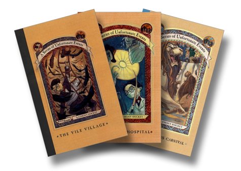 Book A Set Of Unfortunate Events (books 7-9: The Vile Village, The Hostile Hospital, The Carnivorous Carnival) [shrink Wrapped] free