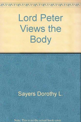 Book Lord Peter Views the Body free Book Lord Peter Views the Body free