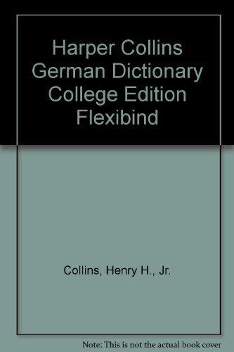 Book Harper Collins German Dictionary College Edition Flexibind free