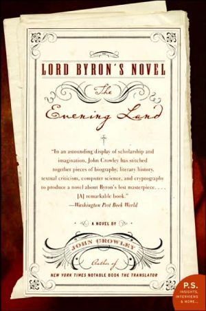 Book Lord Byron's Novel: The Evening Land (P.S.) free
