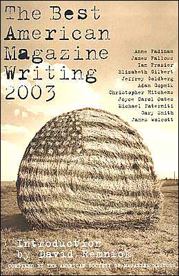 Book The Best American Magazine Writing 2003 free