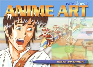 Book Anime Art: Easel-Does-It free