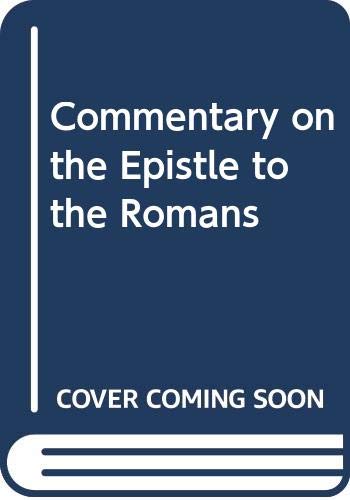 Book Commentary on the Epistle to the Romans free