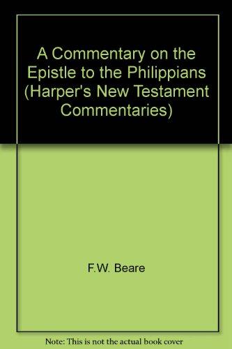 Book The Epistle to the Philippians: Harper New Testament Commentaries free