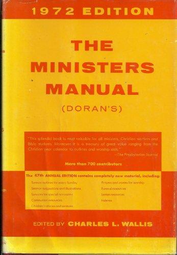 Book The Minister's Manual (doran's) free