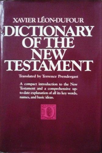 Book Dictionary of the New Testament free