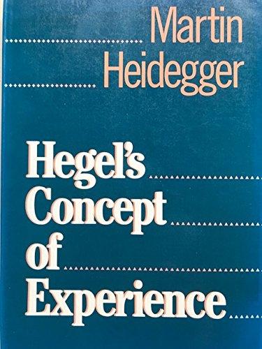 Book Hegel's Concept of Experience: With a Section from Hegels Phenomenology of Spirit in the Kenley Royce Dove Translation (English and German Edition) free