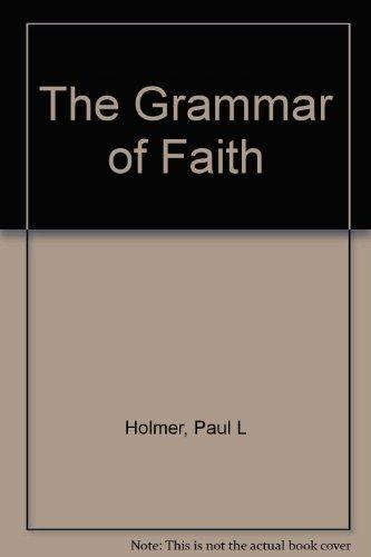 Book The Grammar of Faith free