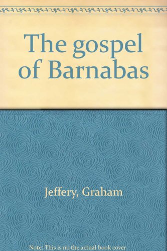 Book The gospel of Barnabas free