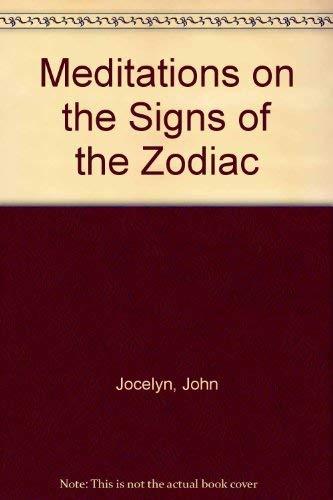 Book Meditations on the Signs of the Zodiac (Harper's Ministers Paperback Library) free