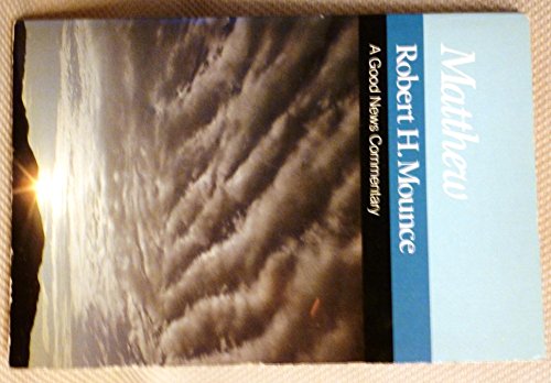 Book Matthew: A Good News Commentary (New International Biblical Commentary) free