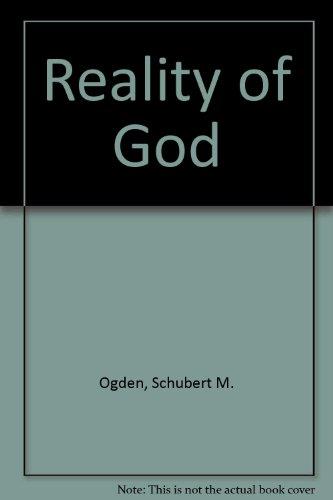 Book The Reality of God (Rd 241) free