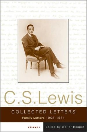 Book Collected Letters, Vol. 1: Family Letters, 1905-1931 free