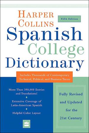 Book HarperCollins Spanish College Dictionary 5th Edition (Collins Language) free