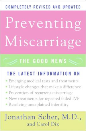 Book Preventing Miscarriage: The Good News free