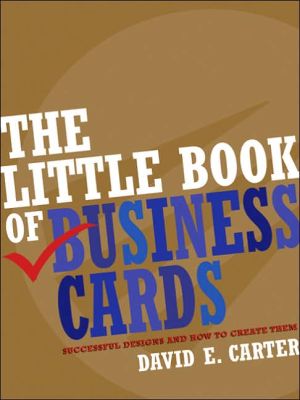 Book The Little Book of Business Cards: Successful Designs and How to Create Them free