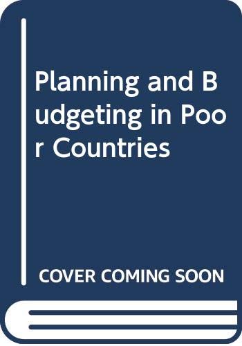 Book Planning And Budgeting In Poor Countries free