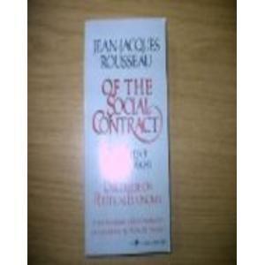 Book Of the social contract, or, Principles of political right & Discourse on political economy free
