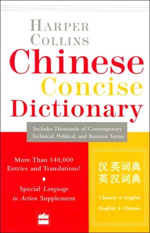 Book Collins Chinese Concise Dictionary (HarperCollins Concise Dictionaries) free