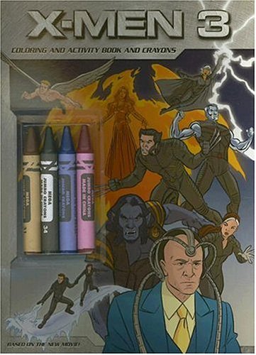 Book X-men: The Last Stand: Coloring And Activity Book And Crayons free