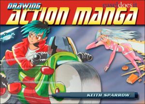 Book Drawing Action Manga: Easel-Does-It free
