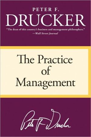 Book The Practice of Management free